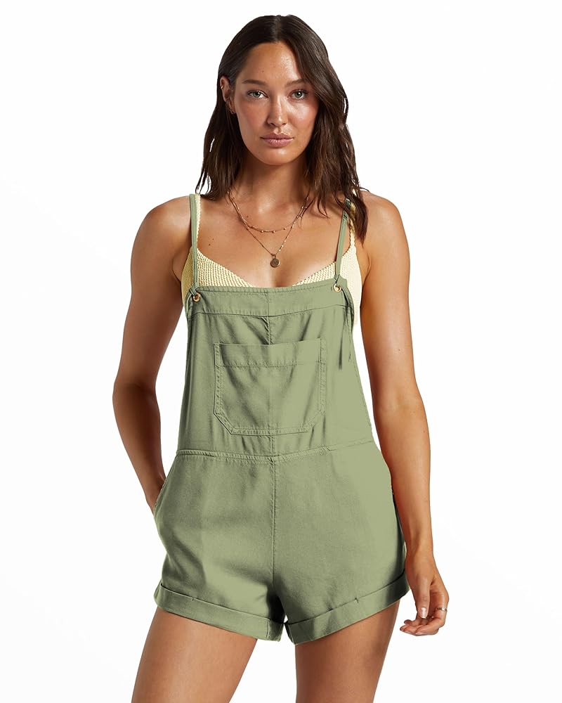 Billabong Plus Size Rompers For Curvy Women, Plus Size